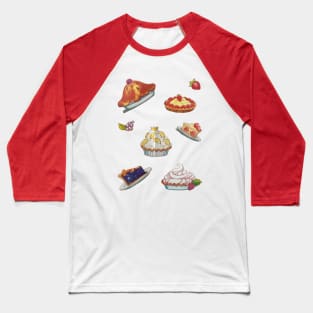 Vintage Pies Baseball T-Shirt